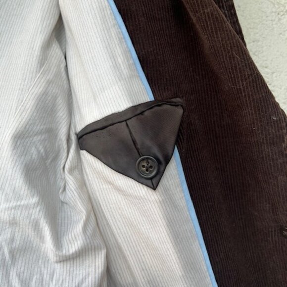 Vintage J. Crew Chocolate Brown Corduroy Blazer – new with tags - Picture 7 of 10